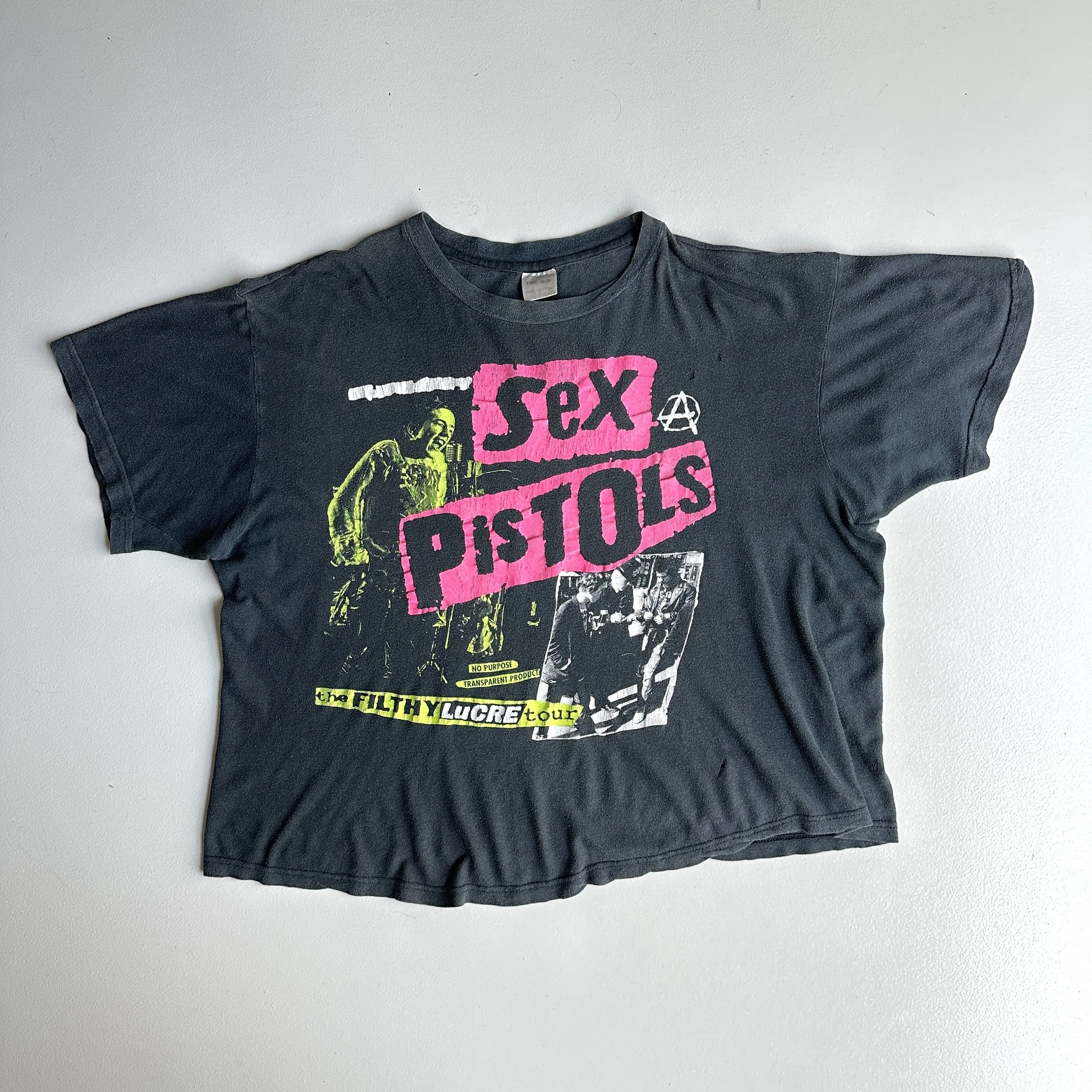 Sex Pistols The Filthy Lucre Tour 1996 T Shirt L
