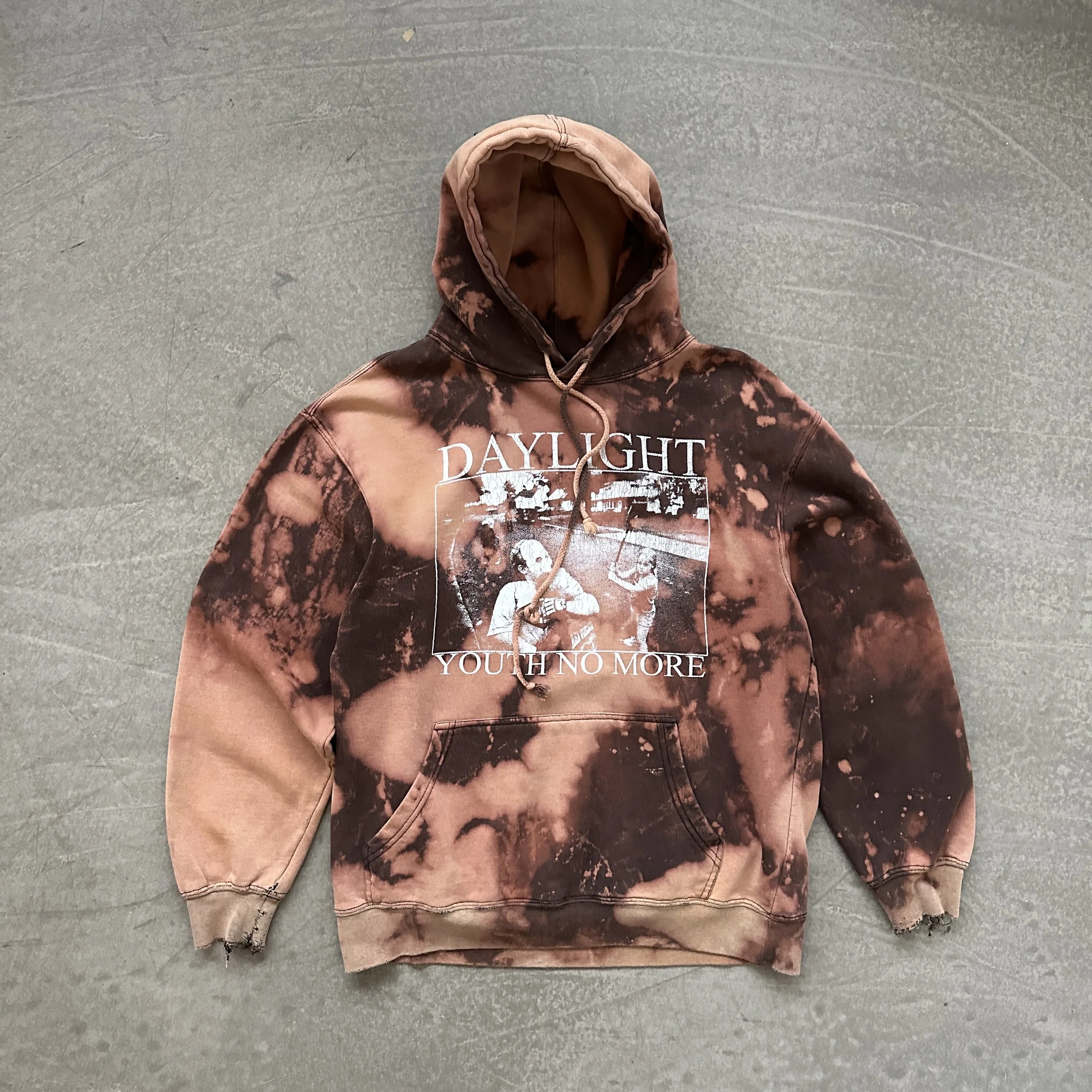 Daylight Youth No More Bleached Hoodie M