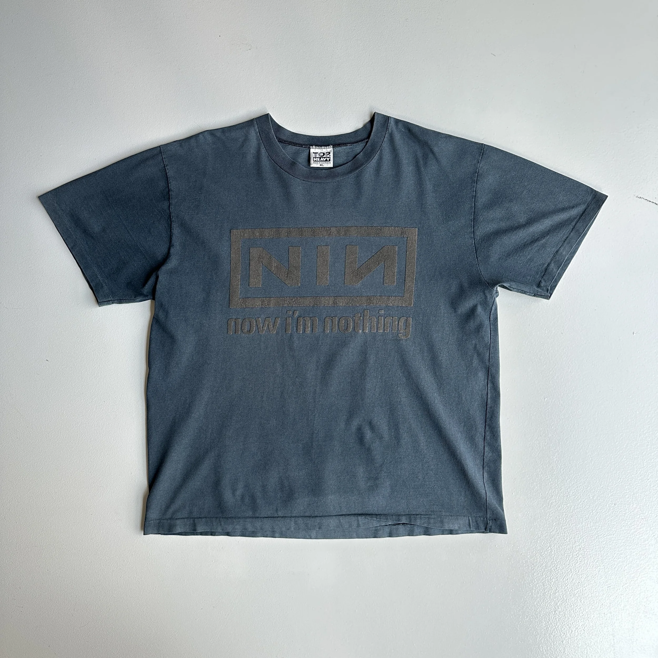 Nine Inch Nails Now I'm Nothing 1994 T Shirt XL