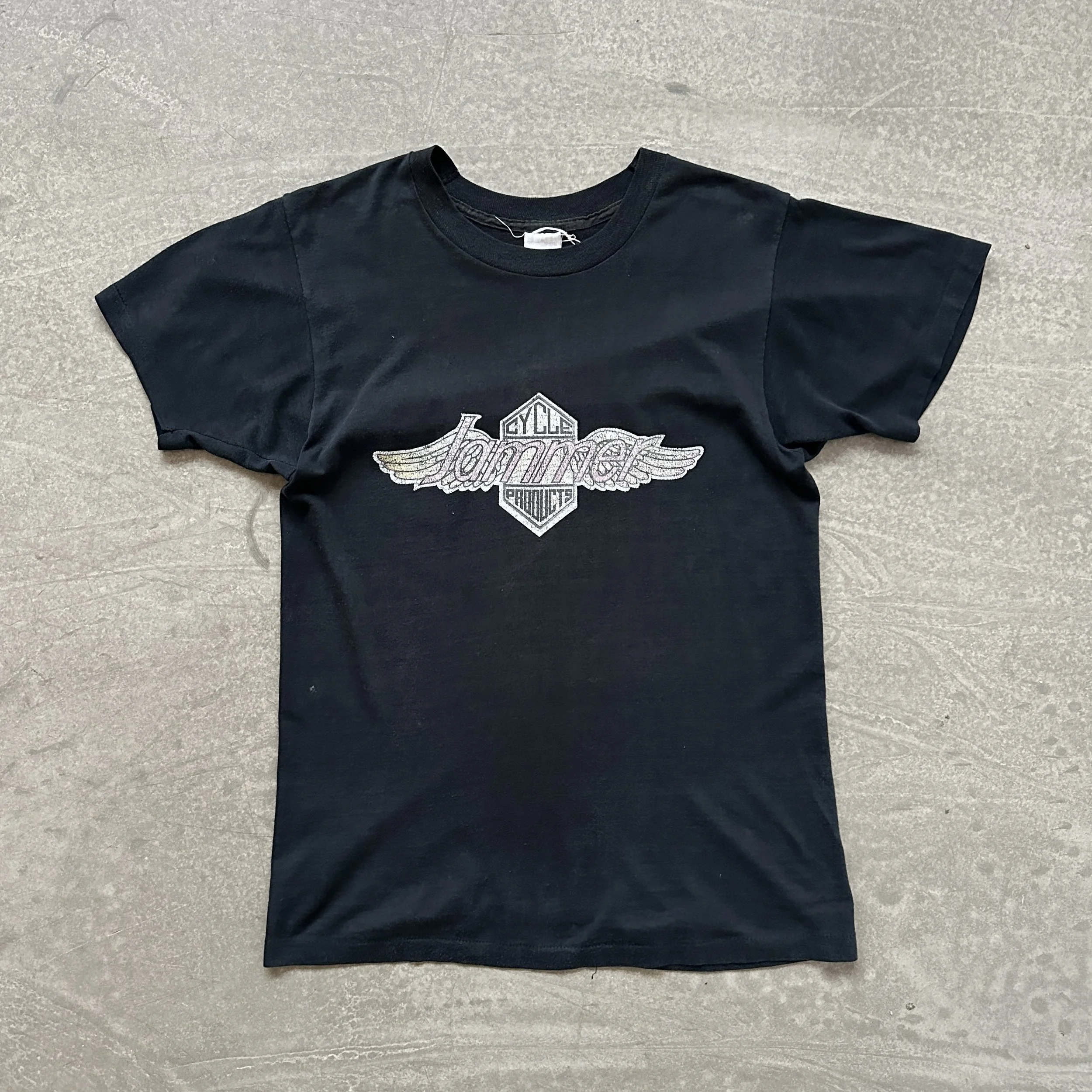 Jammer Cycle Products 80s Harley T Shirt M