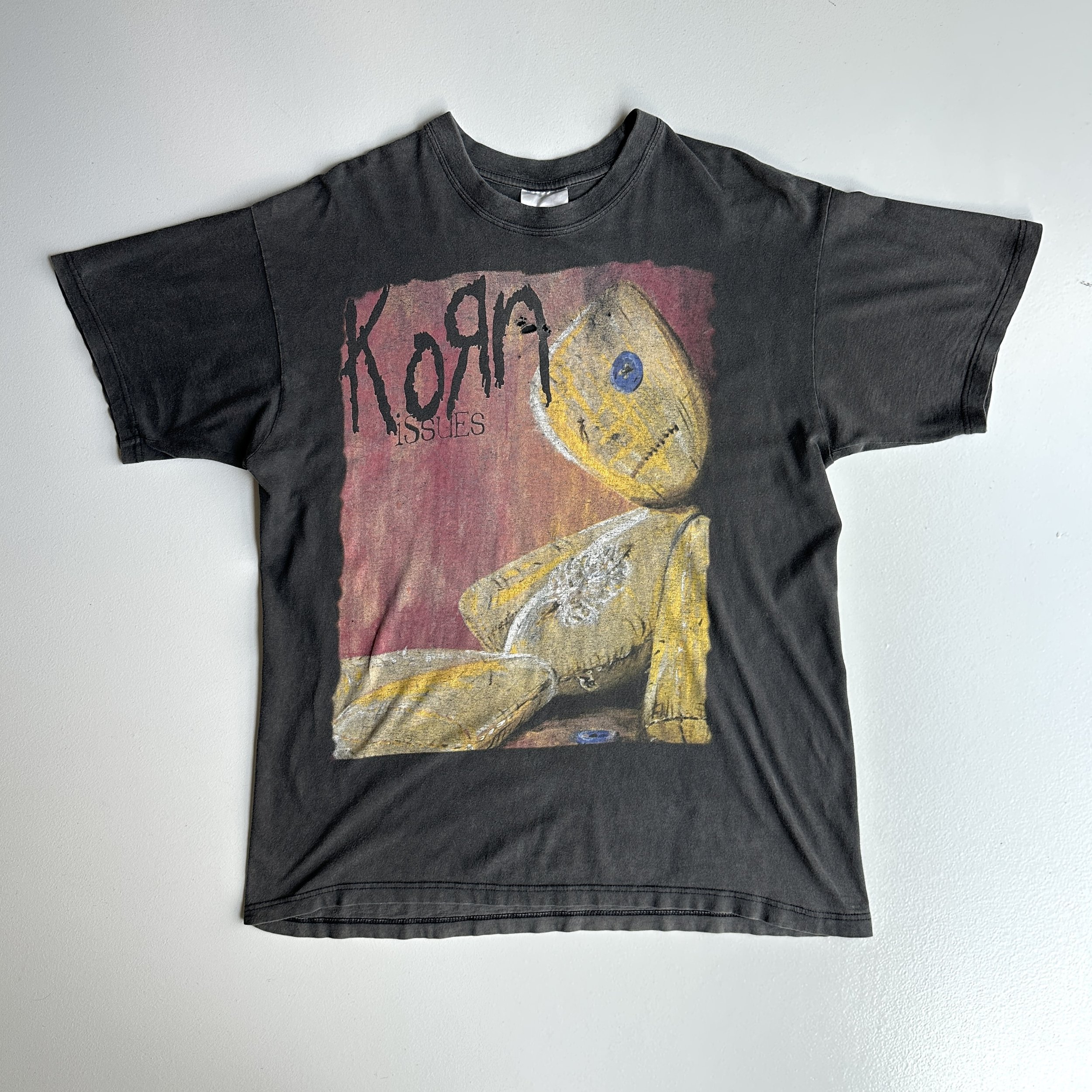 Korn Issues Euro Boot T Shirt 90s XL