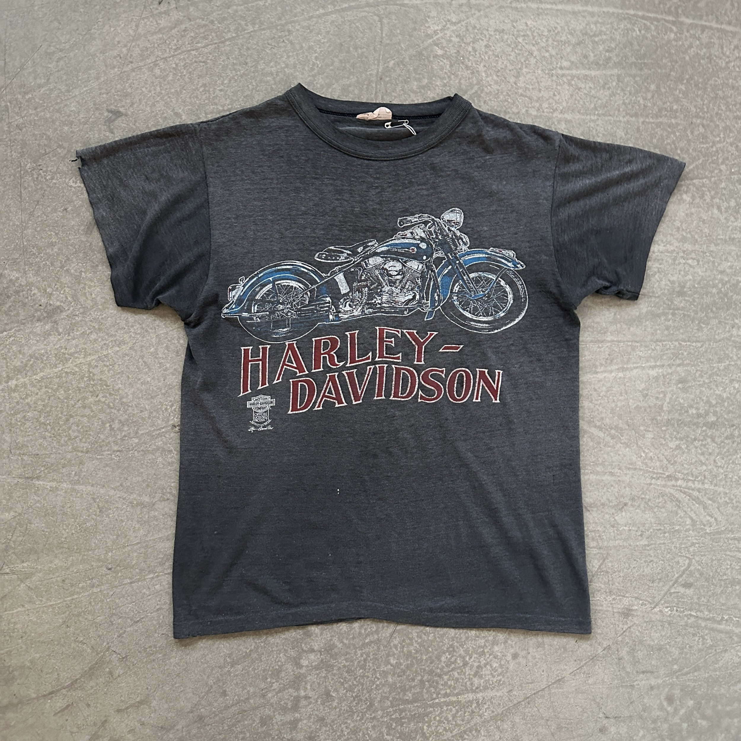 Harley Davidson 70s T Shirt S-M