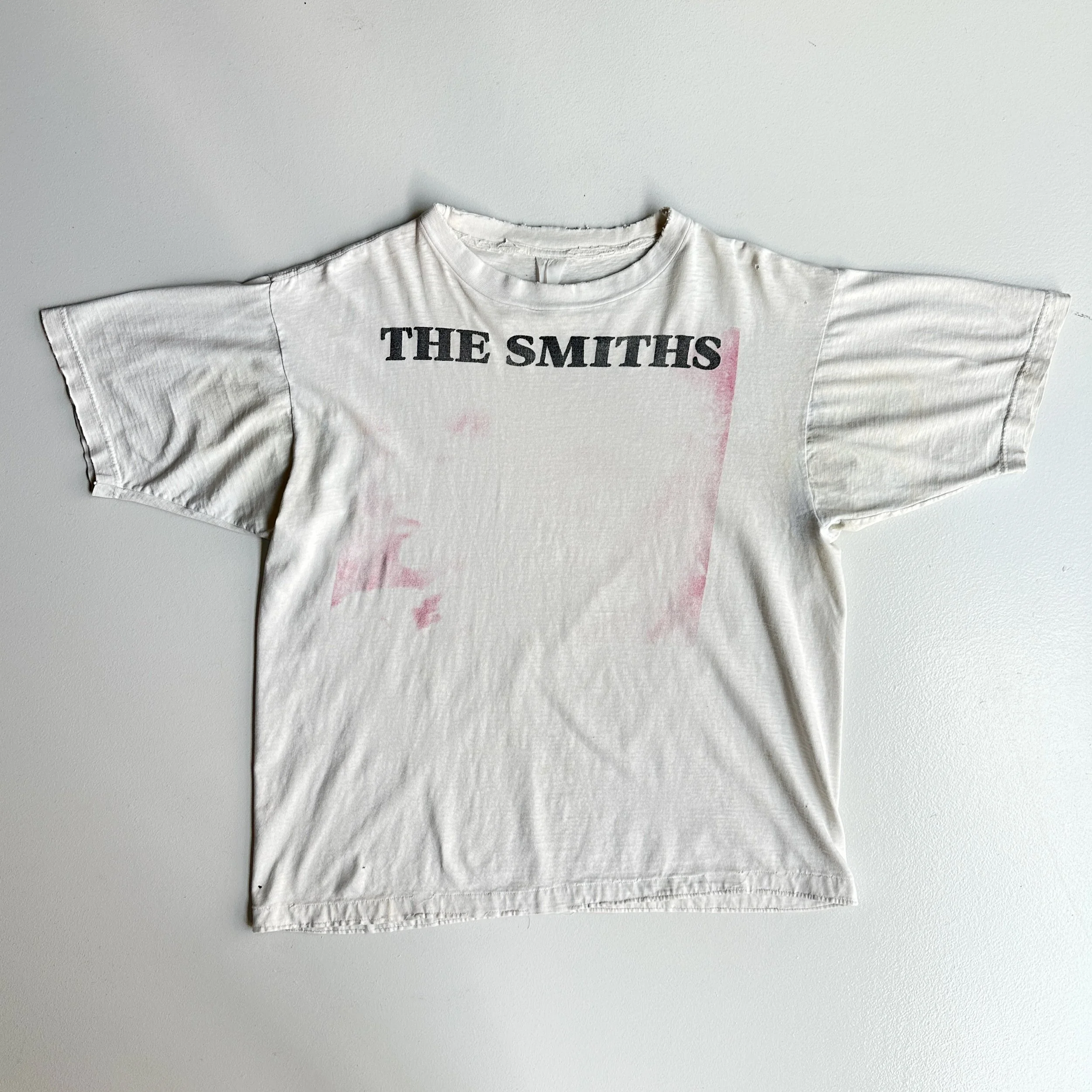 The Smiths Shiela Take a Bow Faded 1987 T Shirt L