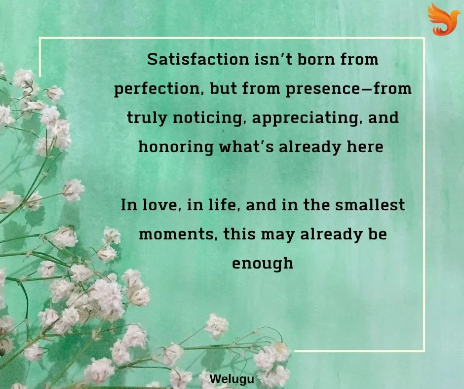 Why are we often dissatisfied even when good things happen?