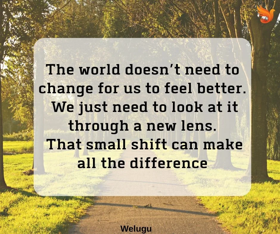 How a shift in perspective can change everything