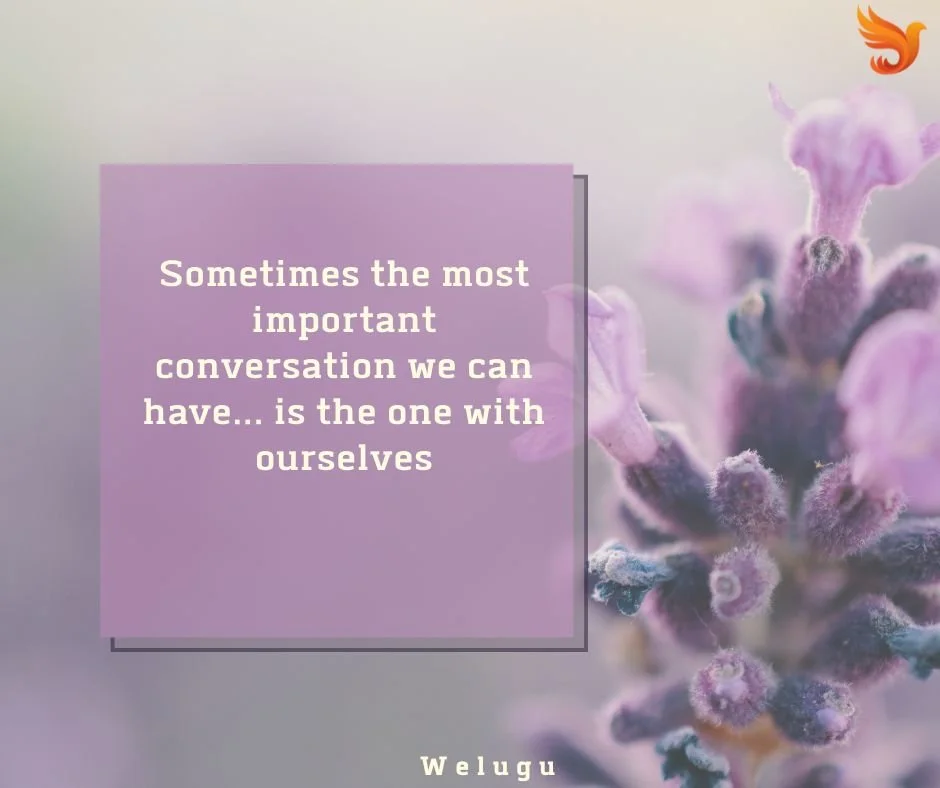 Real conversation with yourself