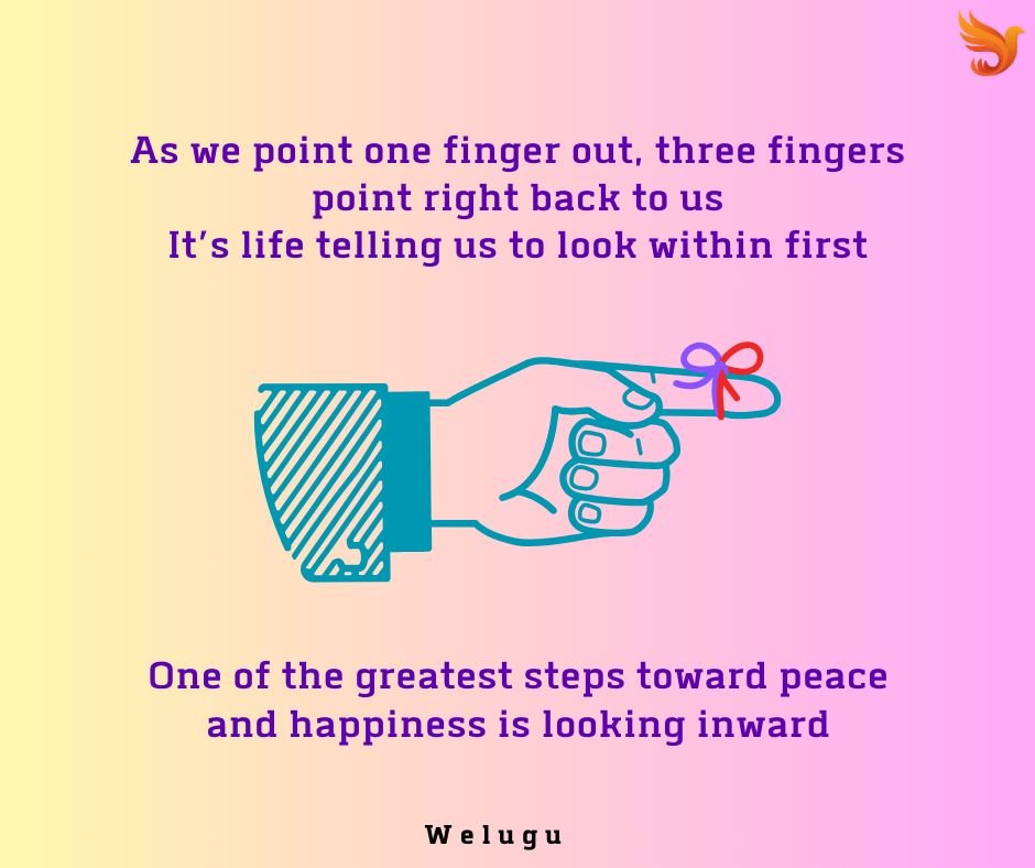 Why peace begins with looking inward