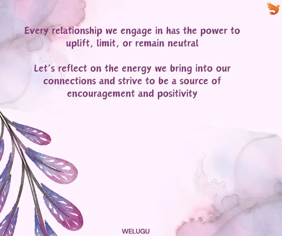 Relationships are not static