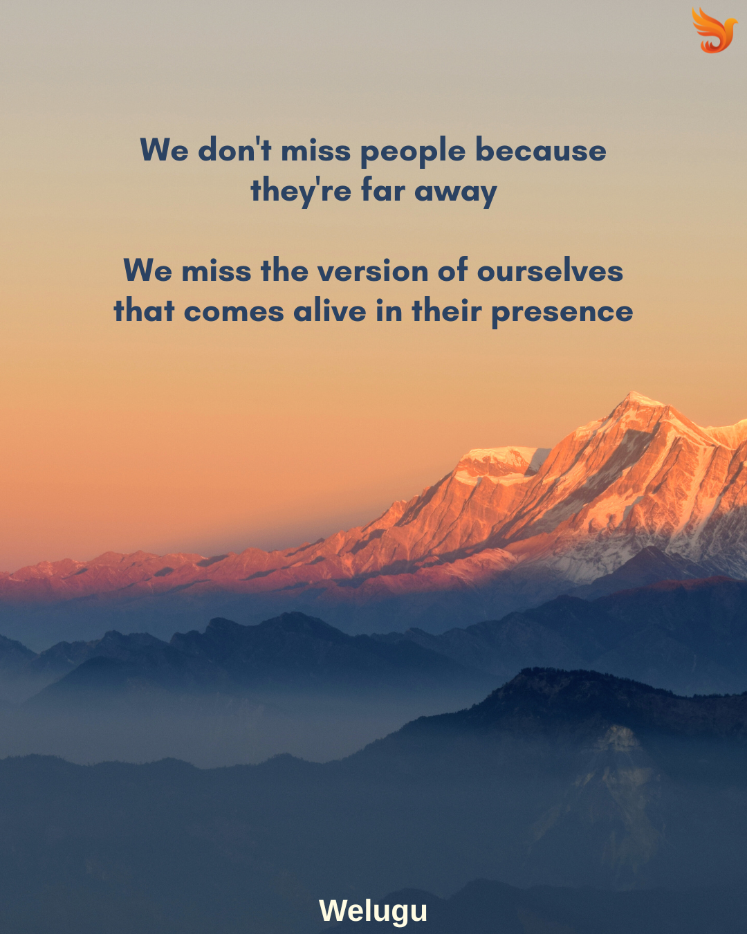 What we miss becomes a mirror of what we cherish.