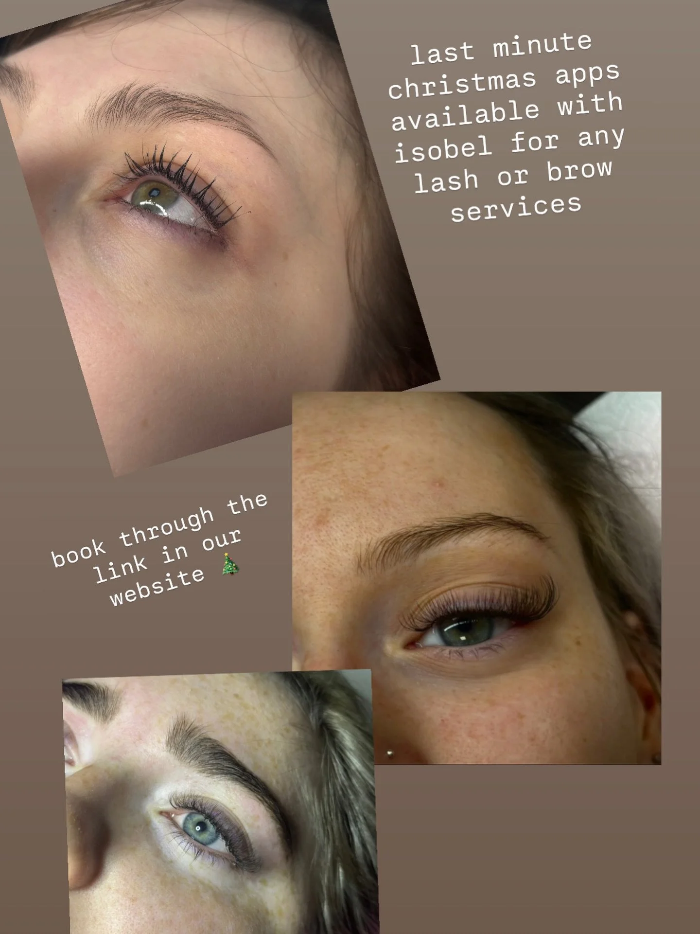 Appointments available Saturday, Monday and Tuesday 💕🎄