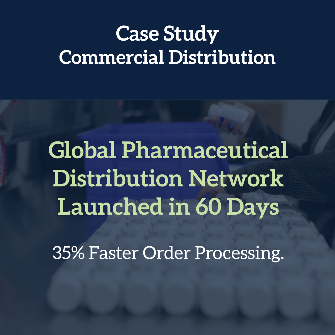 Global Pharmaceutical Distribution Network Launched in 60 Days