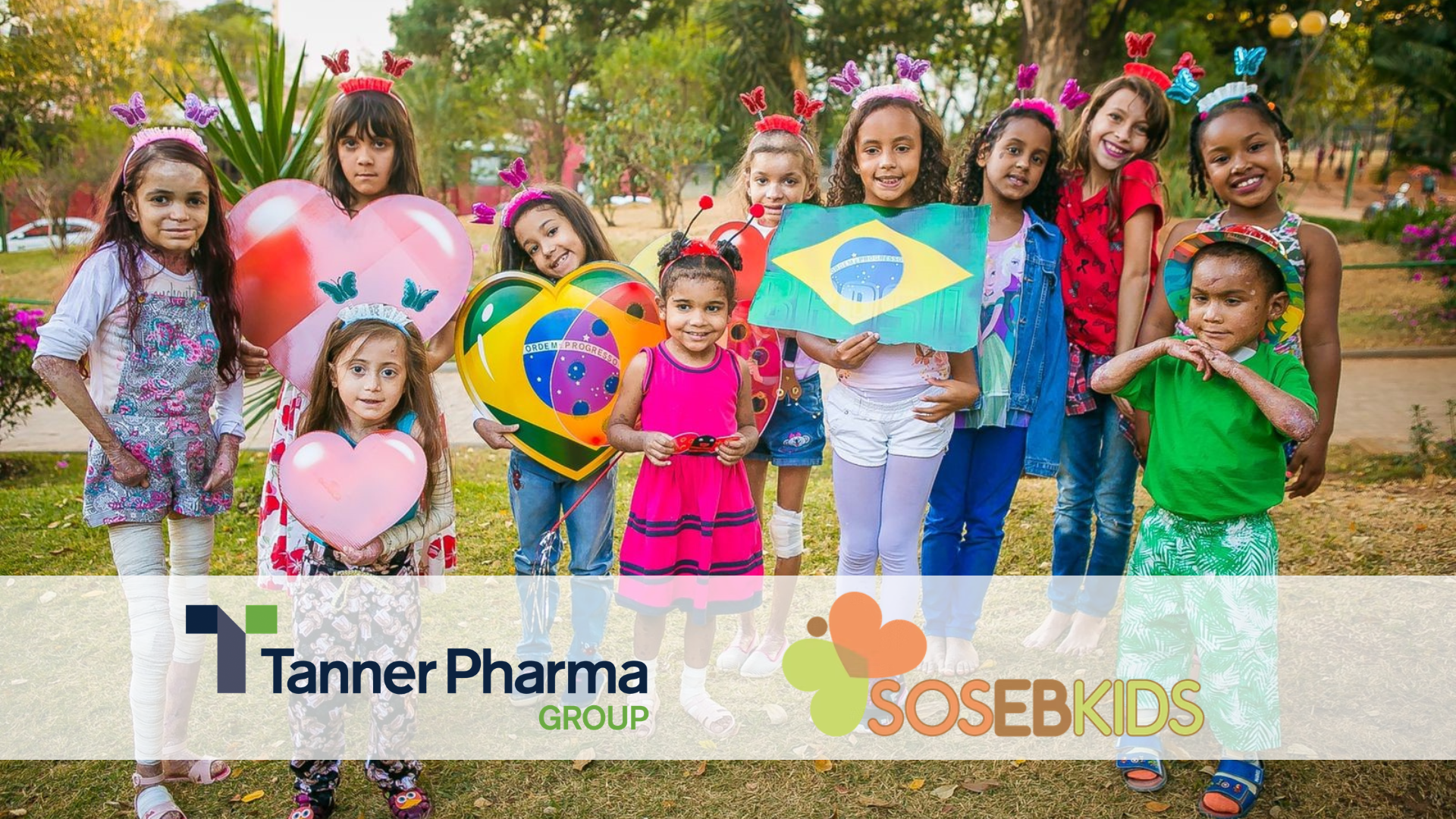 Tanner Pharma Group and REV Pharma Donate Wound Care Treatment to SOS EB Kids to Improve the Lives of Children with Epidermolysis Bullosa