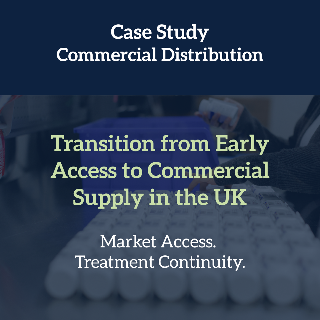 Transition from Early Access to Commercial Supply in the UK