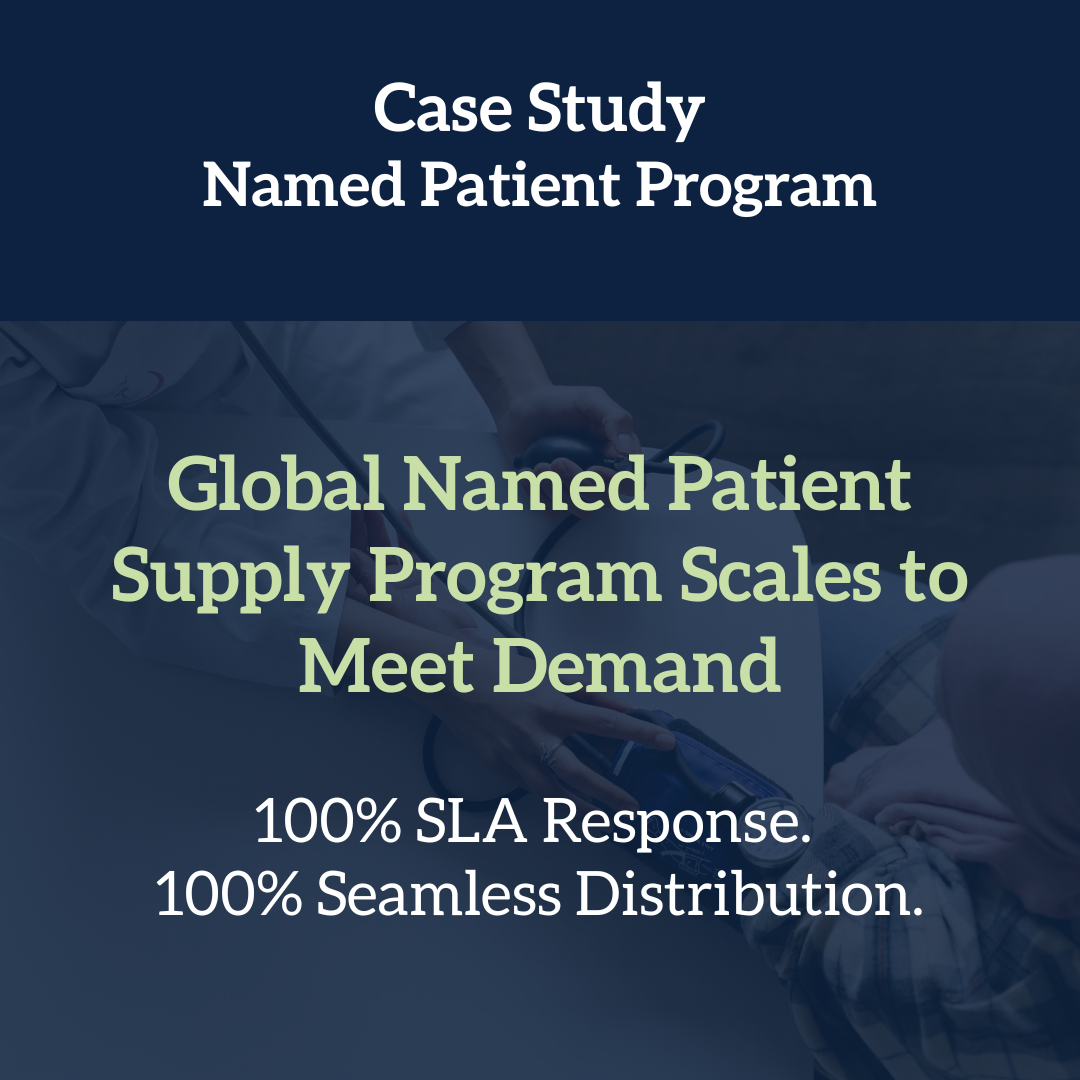 Global Named Patient Supply Program Scales to Meet Demand