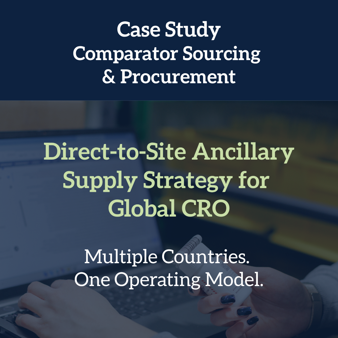 Direct-to-Site Ancillary Supply Strategy for Global CRO