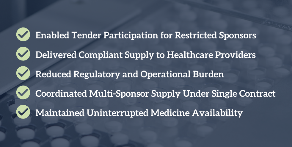 Tanner Pharma Tender Supply