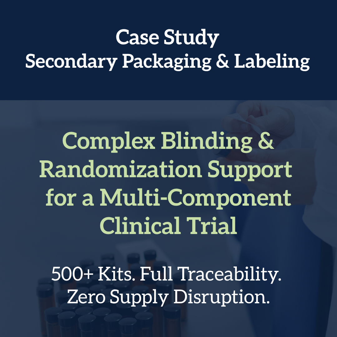 Complex Blinding & Randomization Support for a Multi-Component Clinical Trial
