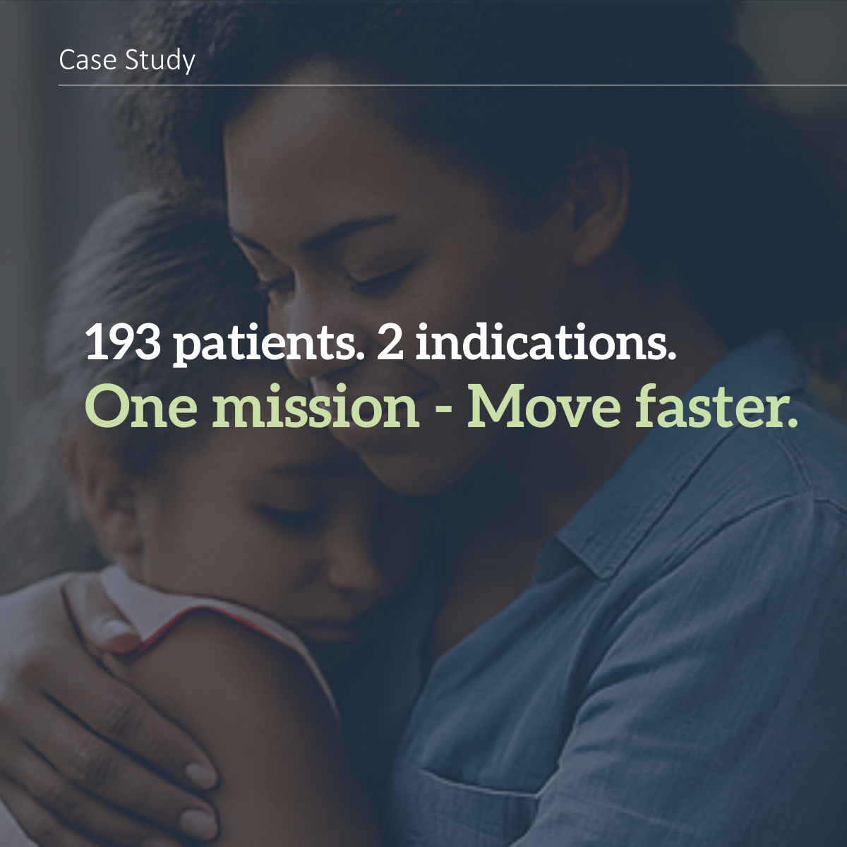 A woman and a young girl embrace; the woman appears to be comforting the girl, symbolizing care and compassion.