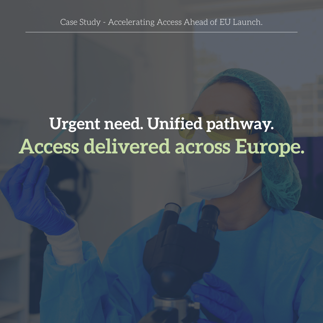 A healthcare professional in protective gear working in a laboratory.