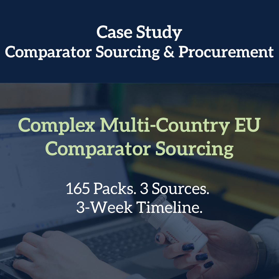 Complex Multi-Country EU Comparator Sourcing