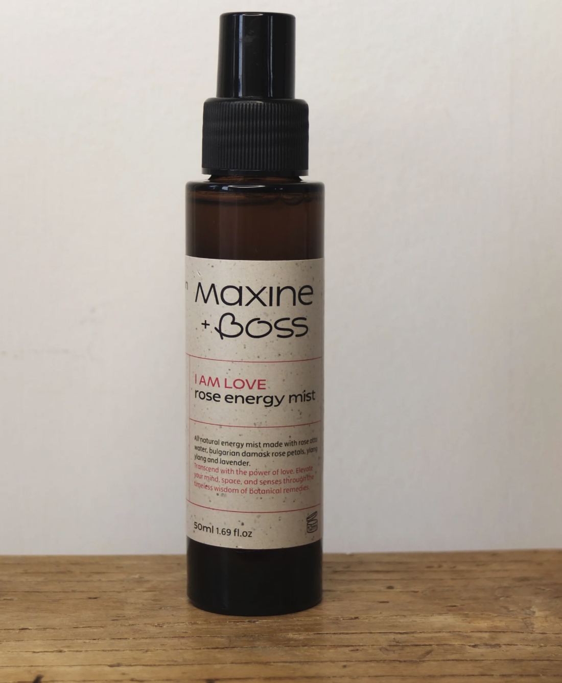 Maxine + Boss soothing ritual for balanced, radiant skin crafted with Bulgarian Rose Damascena to hydrate, soothe and help maintain the skin’s natural pH balance. £30