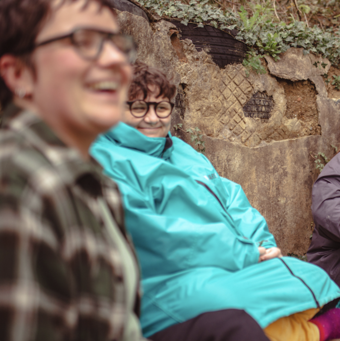 LGBTQIA+ Rest + Play Weekend Retreat. Accessible and playful yoga asana practice. Outdoor sauna session, with guided sauna rituals, sensory immersion in the woods through meditation and pranayama. Restorative yoga and yoga nidra. Nourishing vegan mea