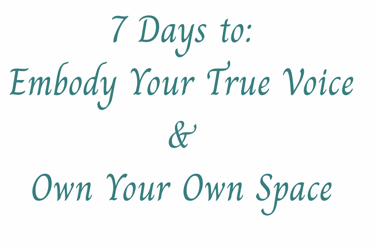 An embracing of the whole of who you are.
A letting go of what others expect you to be
A stepping forward in the next level you! Vocal sounding, intentional connection and deep inner work this 7-day immersive retreat invites you to release outdated i