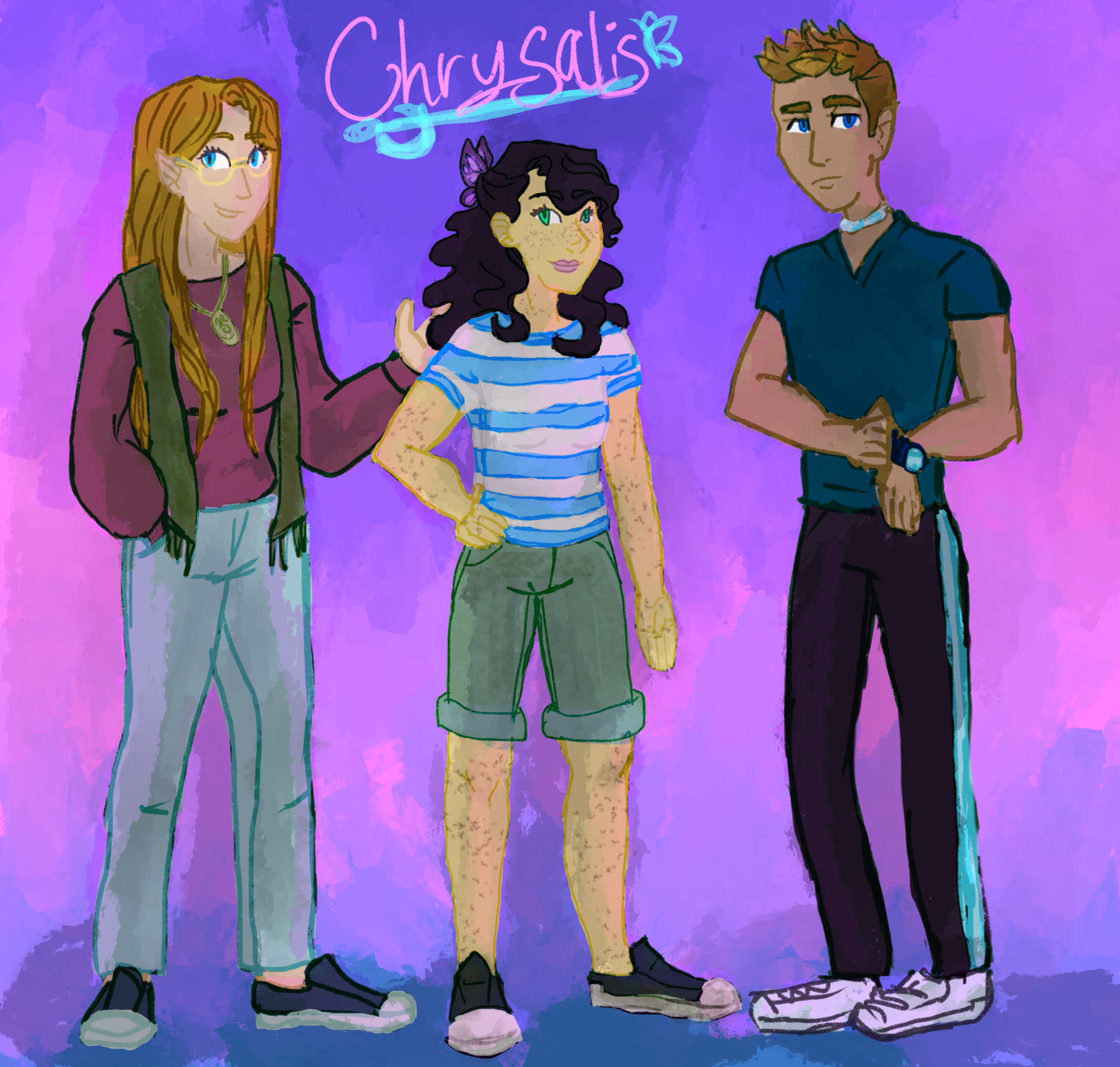 Originial Characters Chrysalis Trio