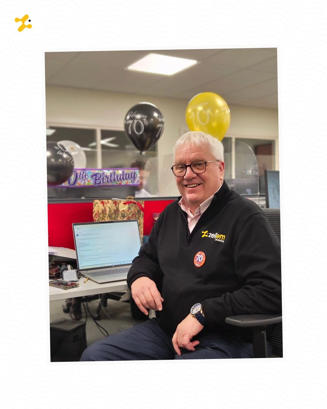 70 years of being a legend! 🥳✨

It&rsquo;s a huge day at Zell-Em HQ as it's our Sales Manager Martin's birthday! 70 years young and still the life of the office 🥂

Whether he&rsquo;s smashing targets or brightening up the office, Martin is an absol