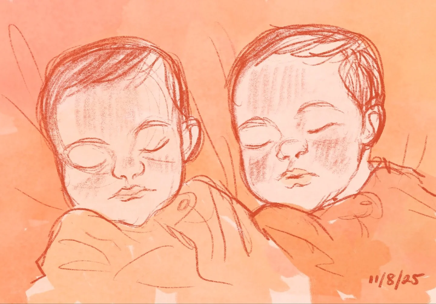 The twinnies arrived two weeks ago! Thanking God for the swift labor and for healthy &amp; happy babies ❤️

Currently deep in the surreal newborn haze of it all. If you&rsquo;ve sent me a message, will reply soon!