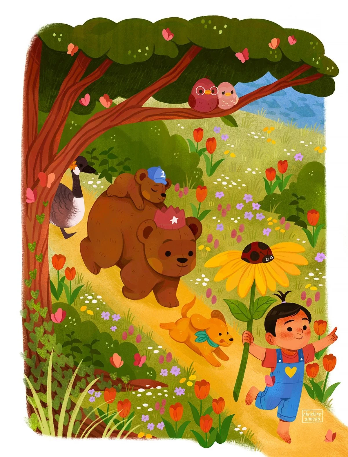 Today is the first #PortfolioDay of 2026, so here&rsquo;s a little reintroduction 👋 Hello, I&rsquo;m Christine, a Filipino-American freelance illustrator with a passion for children&rsquo;s books! I&rsquo;m constantly inspired by culture, creativity