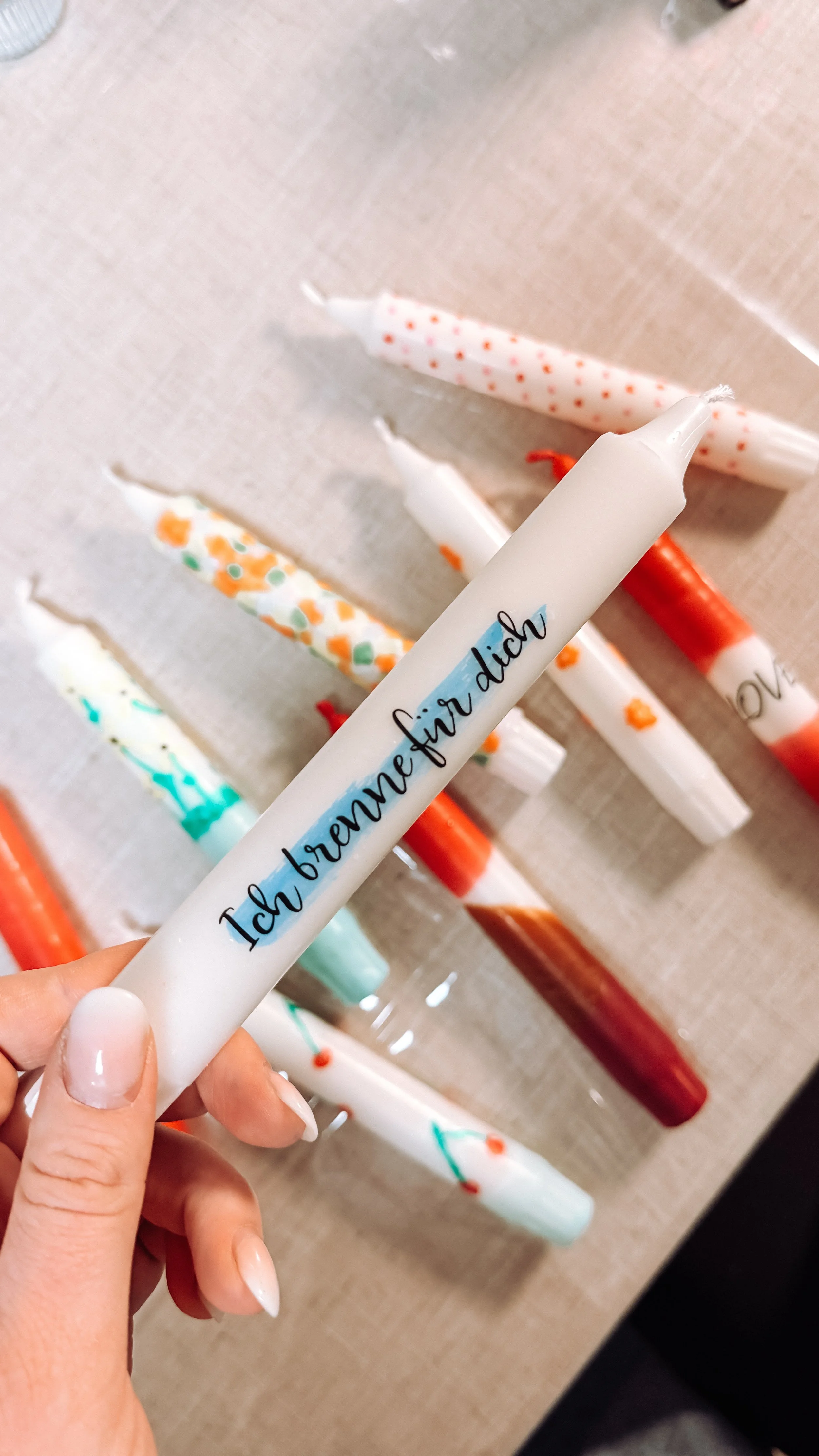 Kerzen gestalten - kreativer Workshop