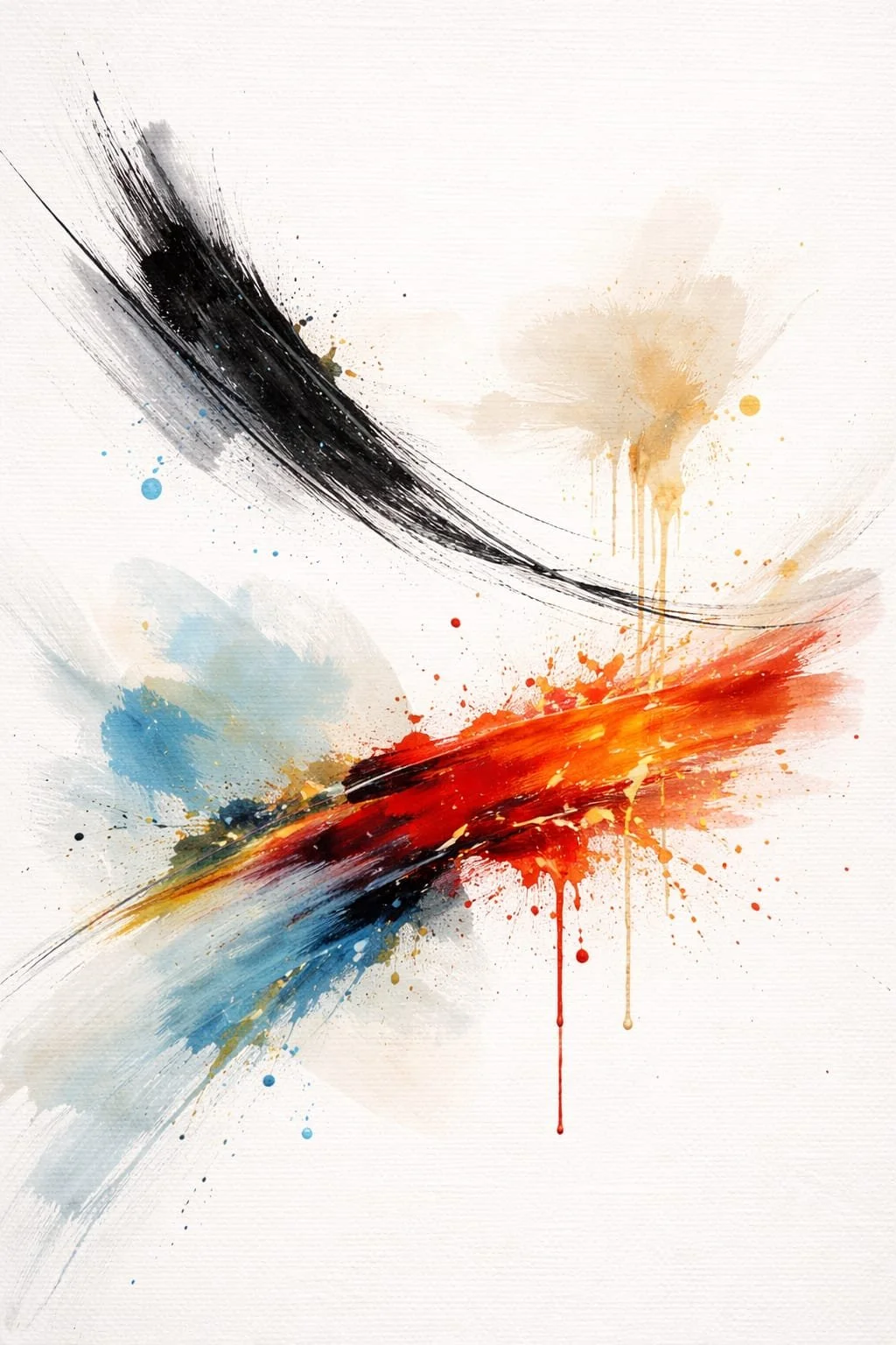 Action Painting und Pouring bei Stuttgart