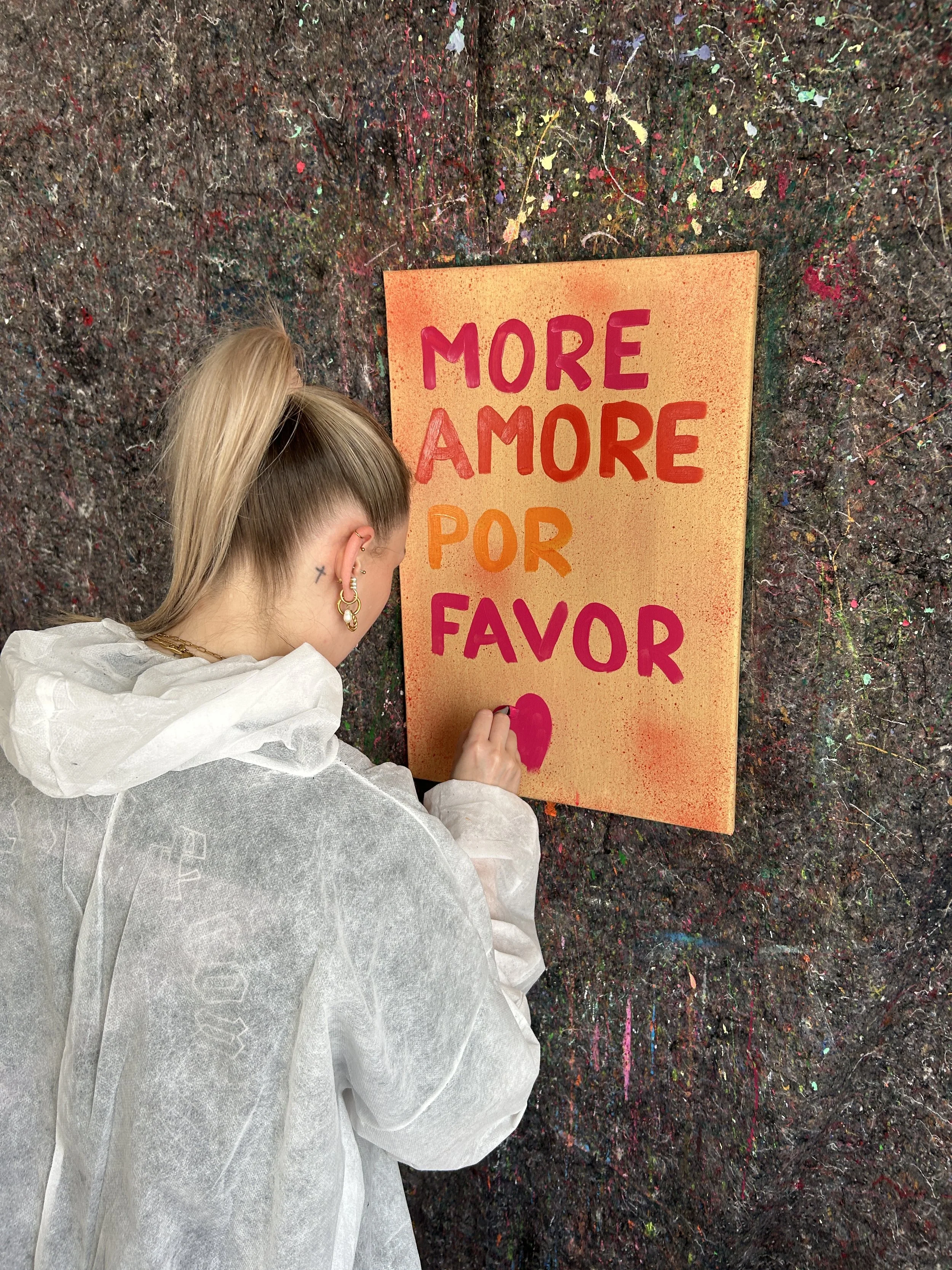 Action Painting in Sindelfingen bei Stuttgart
