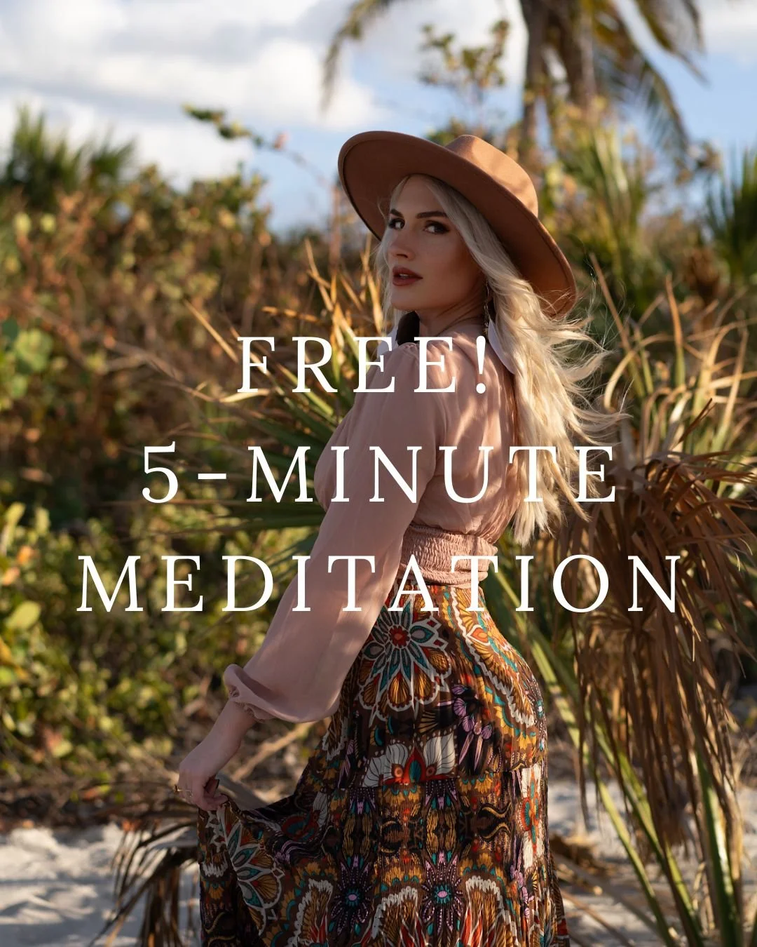 FREEBIE! 5-Minute Meditation, Return to Your Divine Feminine