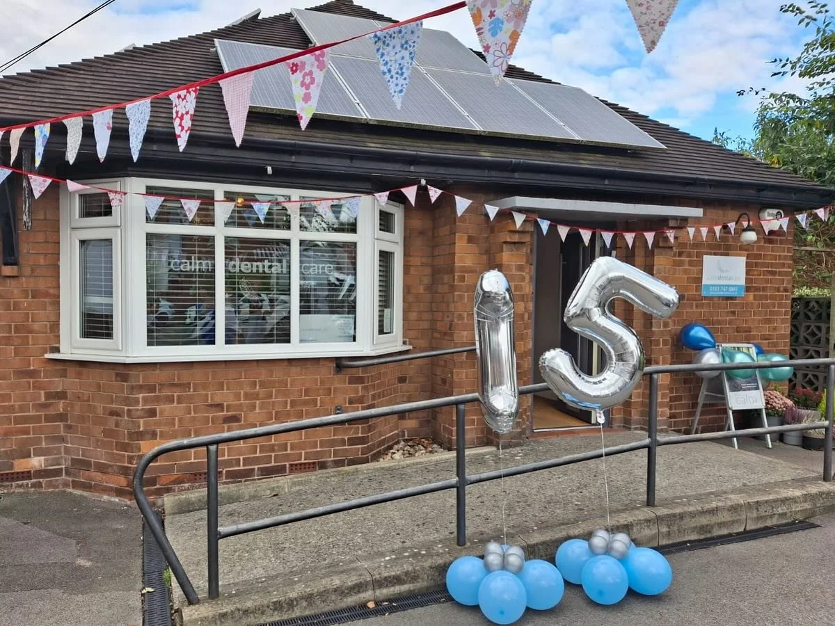 Thanks for trusting us with your oral care for the last 15 years! We had a lovely day of celebrations, a tea party in our little calm back garden followed by a gorgeous dinner with the Calm team at @owenskitchenbar