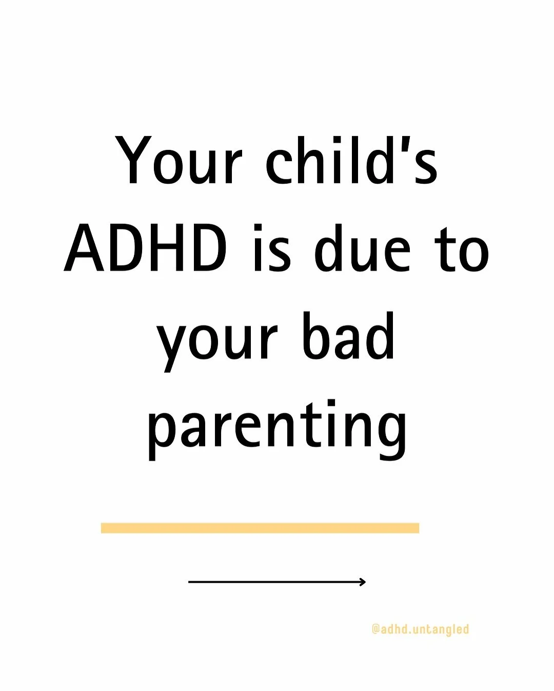&ldquo;Your child&rsquo;s ADHD is the result of your bad parenting.&rdquo;
 That&rsquo;s the myth parents are hit with over and over &mdash; at school, in family conversations, even in their own head at 2am.

 Here&rsquo;s the truth: what looks like 