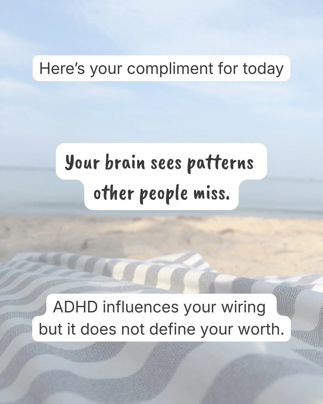ADHD brains hear criticism far more than they hear compliments.

Studies show children with ADHD can hear 20,000 more corrective statements than their peers by age 12.

&ldquo;Sit still.&rdquo;
&ldquo;Focus.&rdquo;
&ldquo;Try harder.&rdquo;
&ldquo;Wh