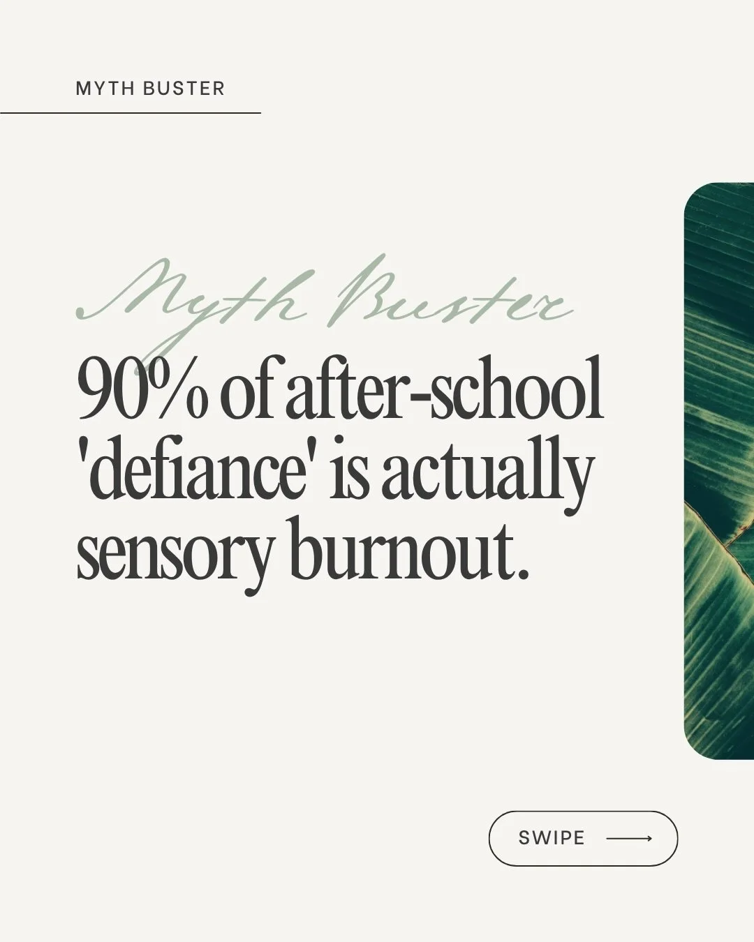 90% of after-school &ldquo;defiance&rdquo; isn&rsquo;t bad behaviour.
It&rsquo;s sensory overload. It&rsquo;s nervous system release.

ADHD parenting gets labelled as chaos&hellip;
when really it&rsquo;s dysregulation meeting demand at the worst poss