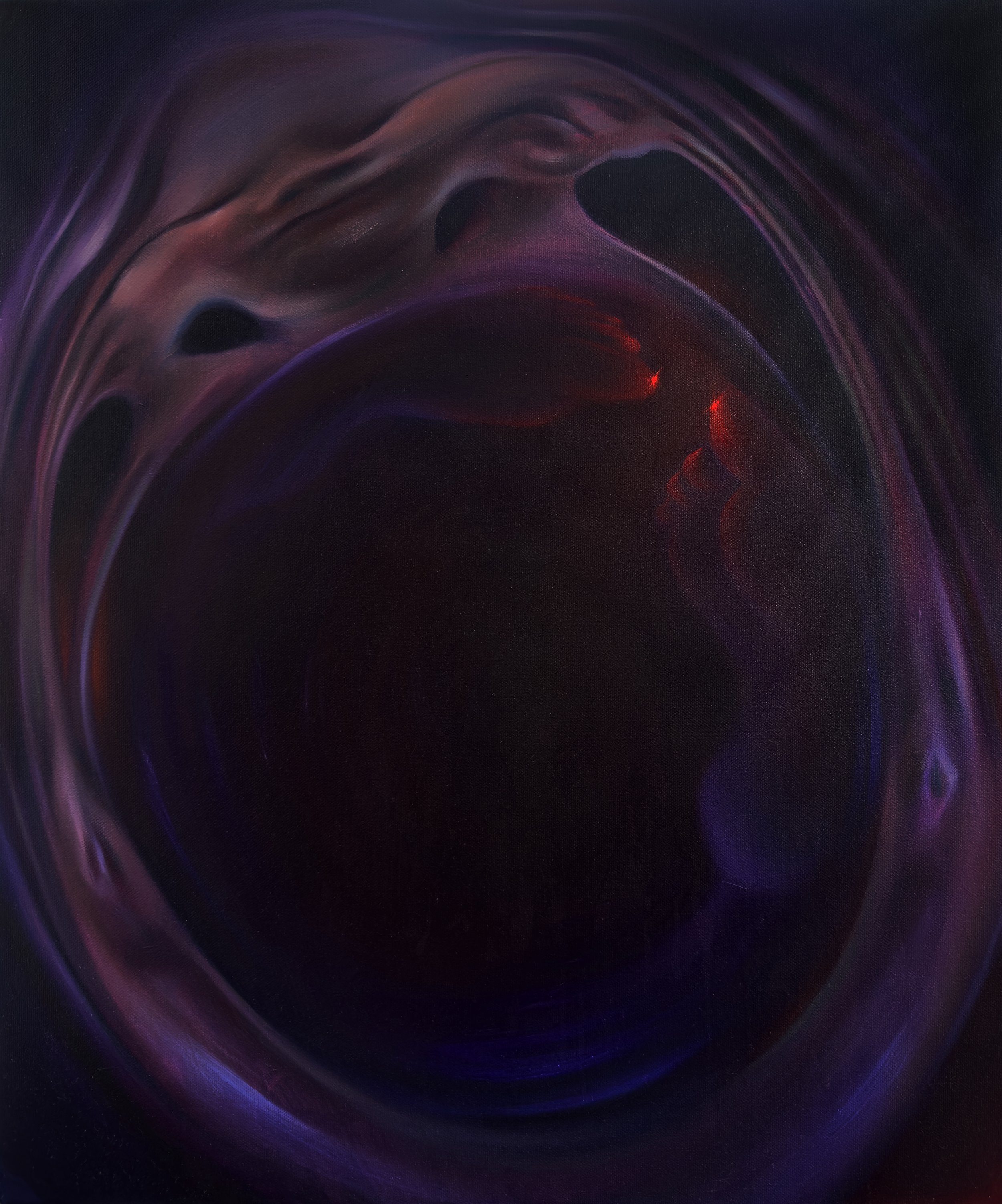Flush / 2024 / Oil on canvas / 60 x 50 cm