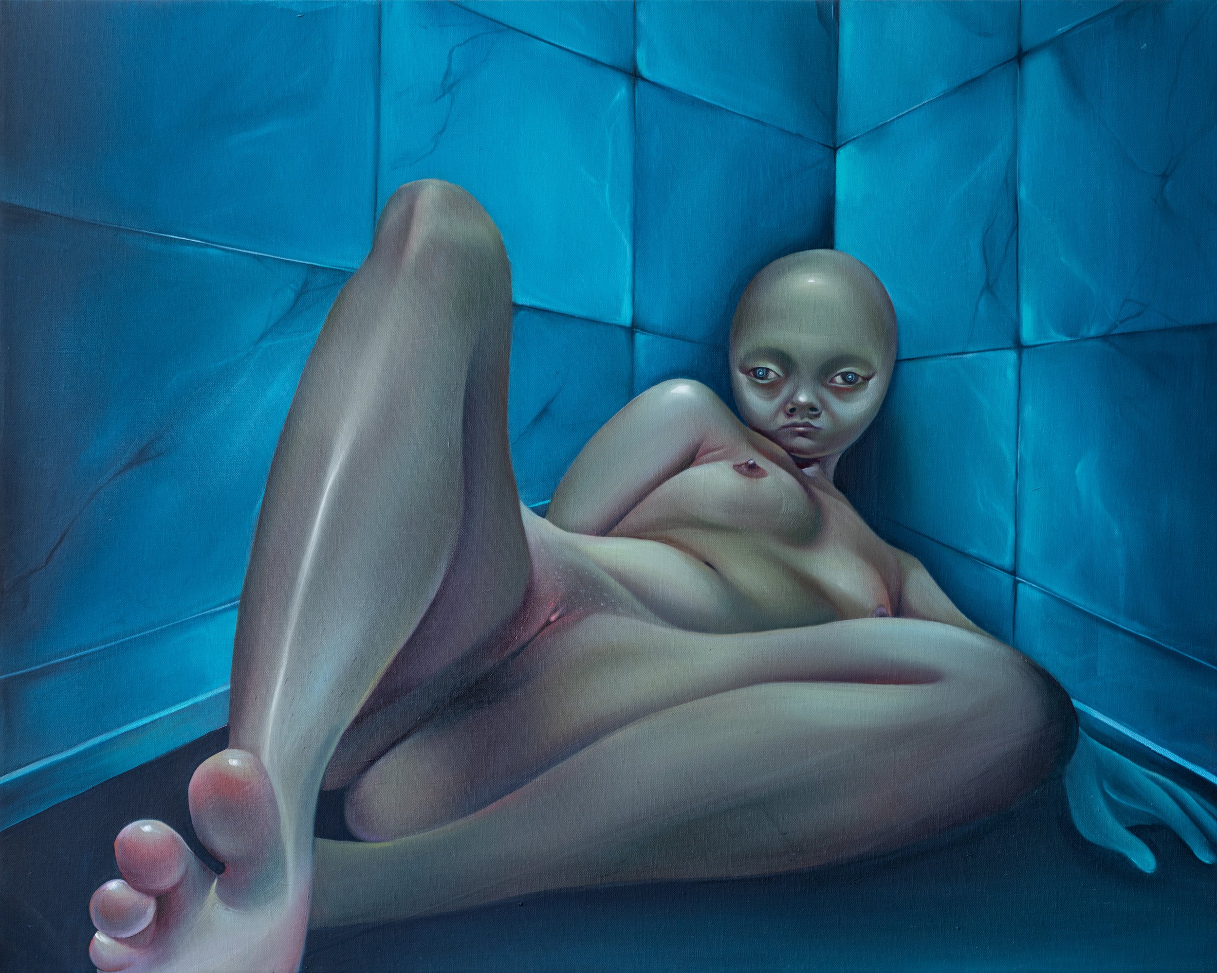 Ghost / 2022 / Oil on canvas / 80 x 100 cm