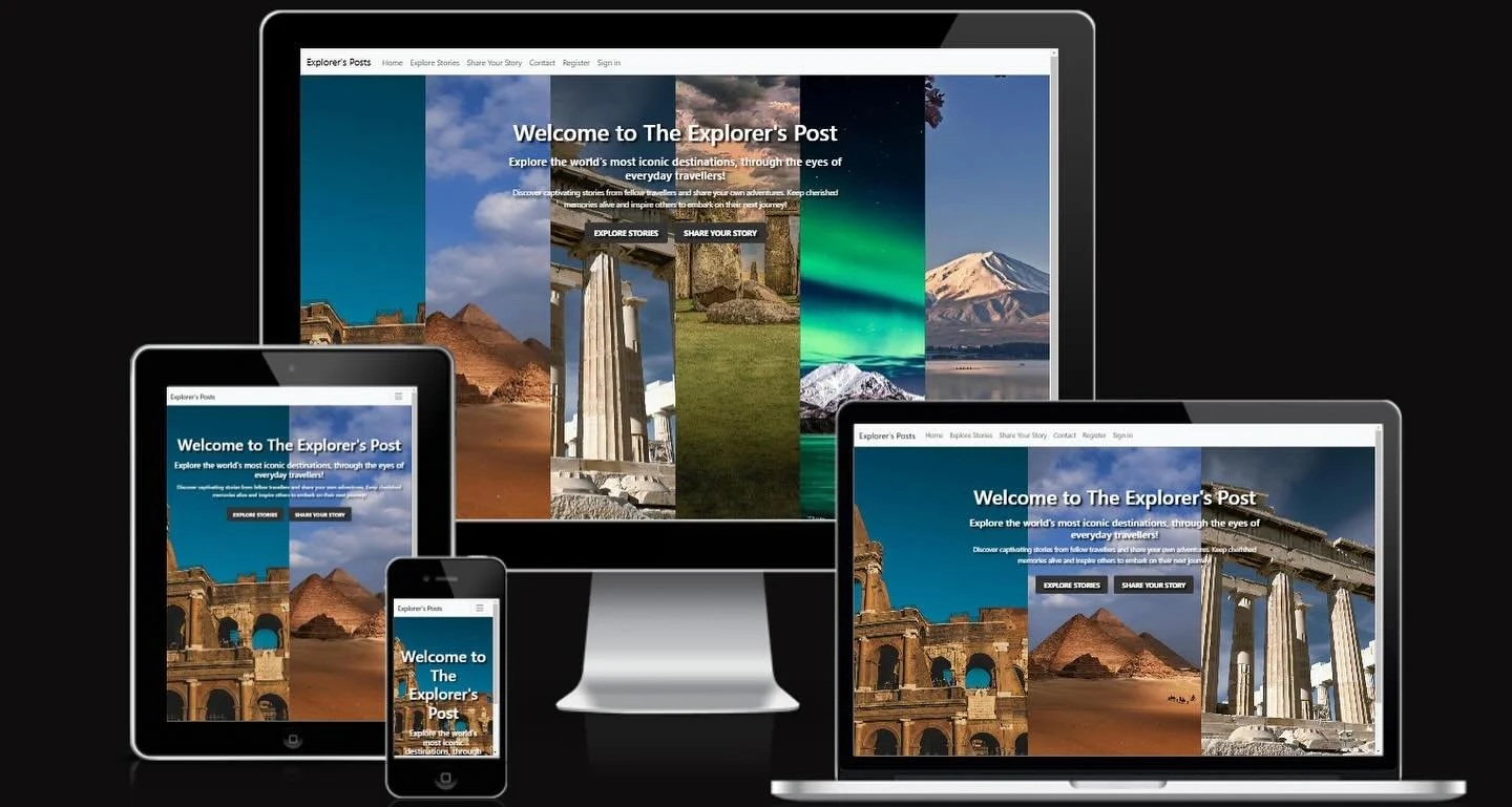 Spotlight: The Explorer&rsquo;s Post 🌍✍️
I built this custom travel blog using Django and PostgreSQL. Designed for everyday adventurers to share and explore real travel stories.

The site features:
📖 Dynamic content management
👥 User authenticatio