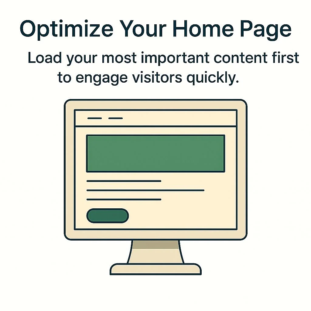 Your home page is your website&rsquo;s first impression 🏡
When visitors land on your site, they decide in seconds whether to stay or leave, so make those seconds count.

✨ Lead with what matters most:
✅ Who you are
✅ What you offer
✅ How people can 