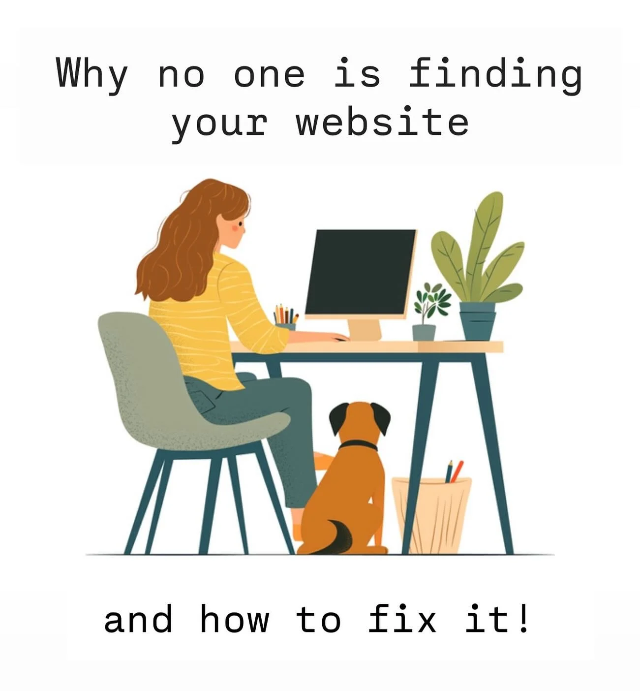 Why no one&rsquo;s finding your website (and how to fix it!) 💻

You&rsquo;ve built your site&hellip; but the visitors just aren&rsquo;t coming? Don&rsquo;t panic, it&rsquo;s more common than you think.

From missing SEO basics to slow loading times,