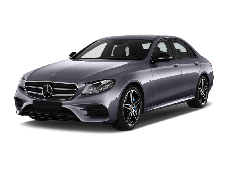 Gray Mercedes-Benz luxury sedan car.