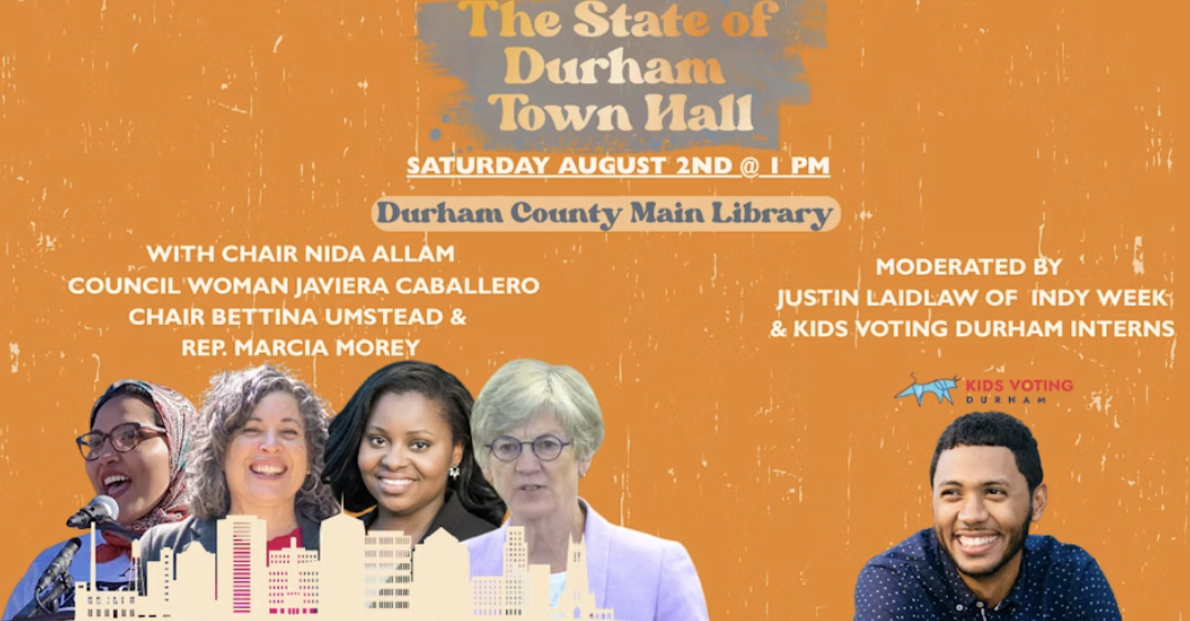 The State of Durham Town Hall