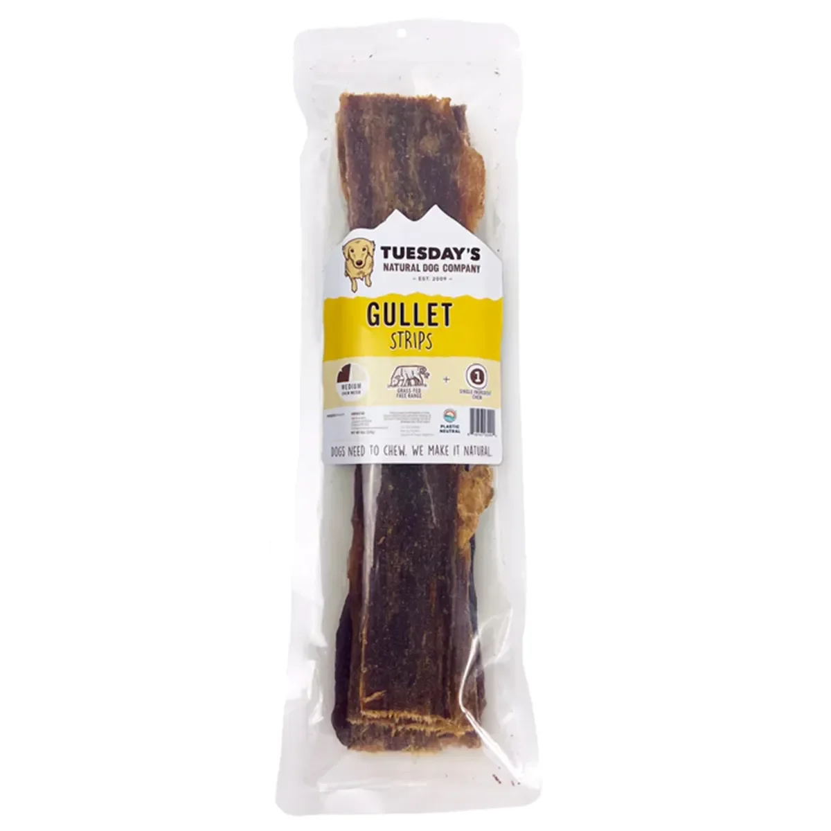 TUESDAY'S 5" Gullet Wrapped Collagen Chip
