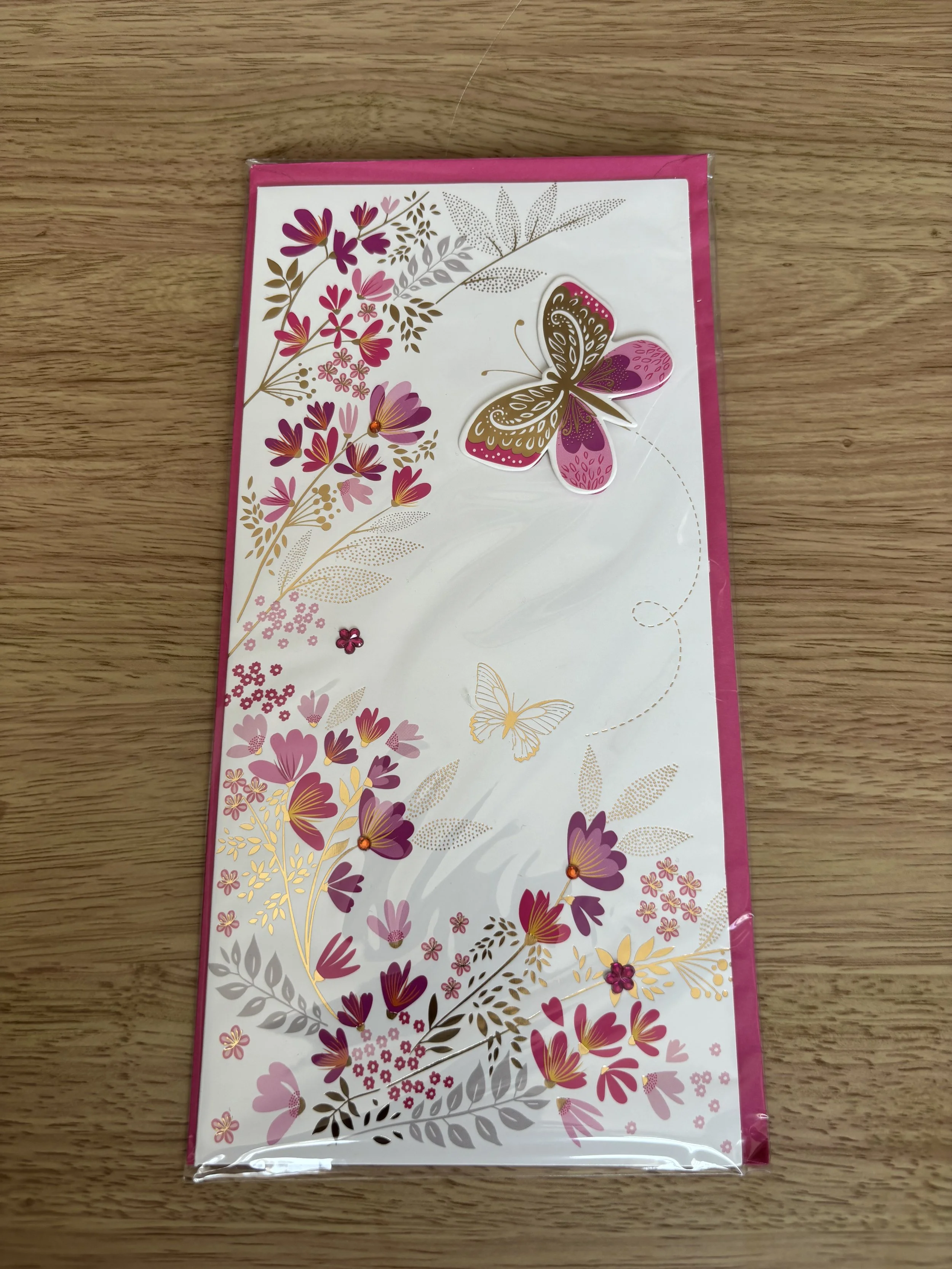 Elegant Floral Gift Money Wallet