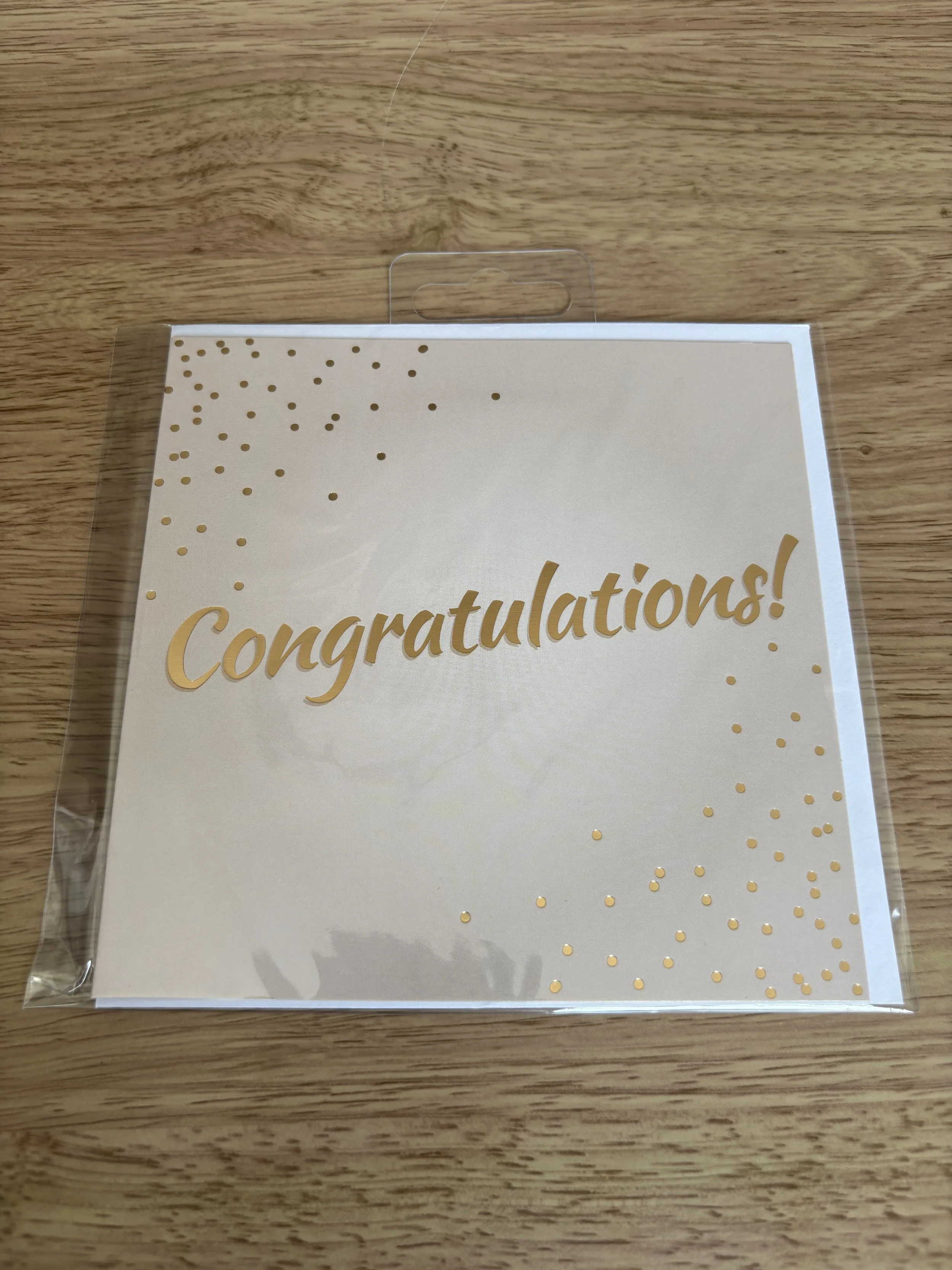 Congratulations Card with Envelope