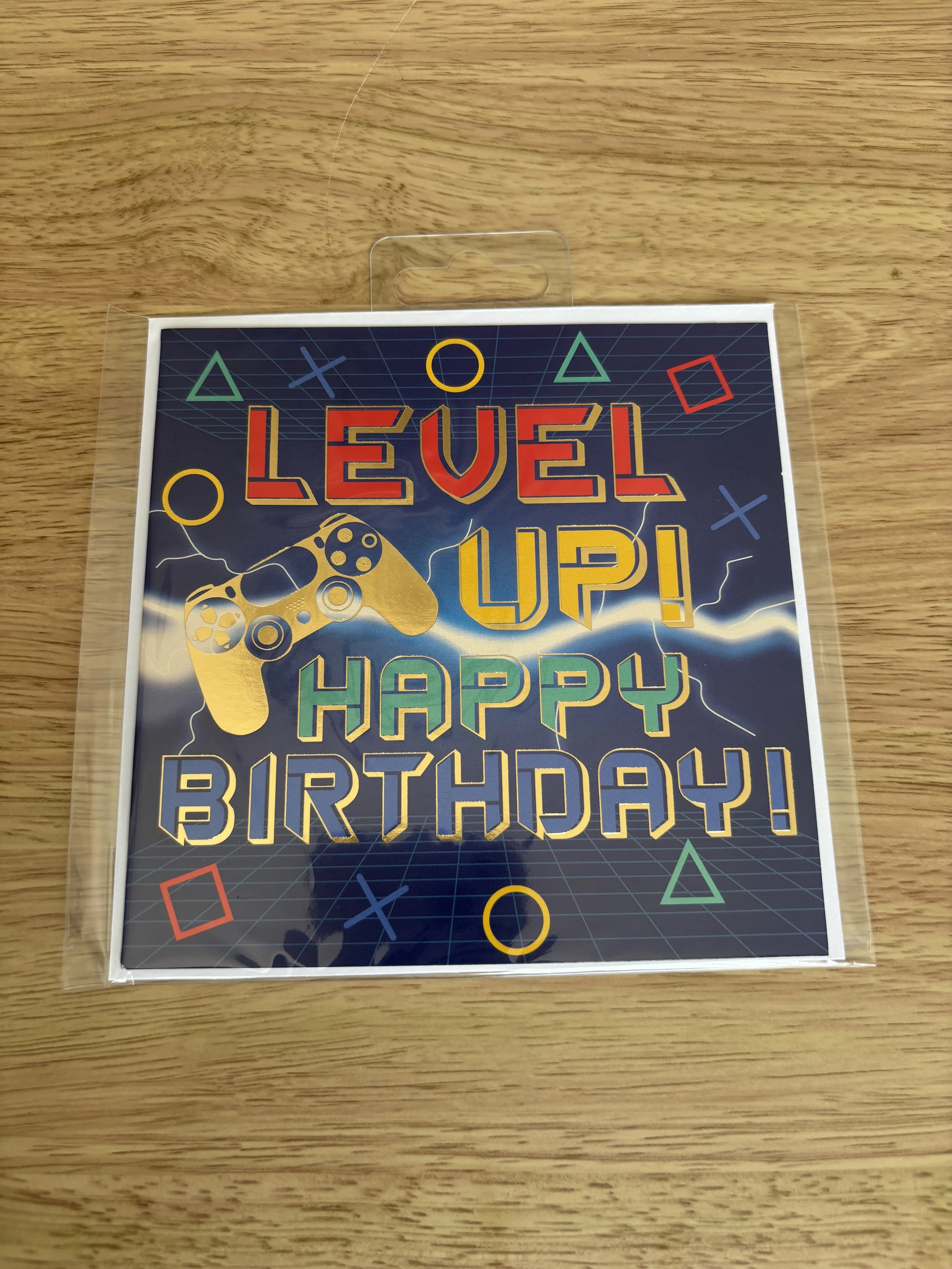 Level Up! Happy Birthday Gamer Card